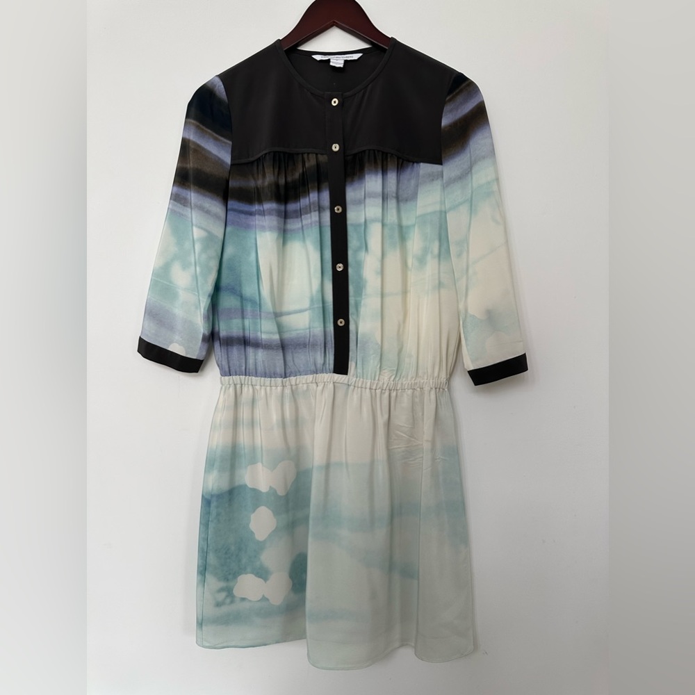 Diane Von Furstenberg Mariel Shirt Dress Size 2